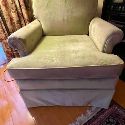 Sage Green MicroFiber Armchair