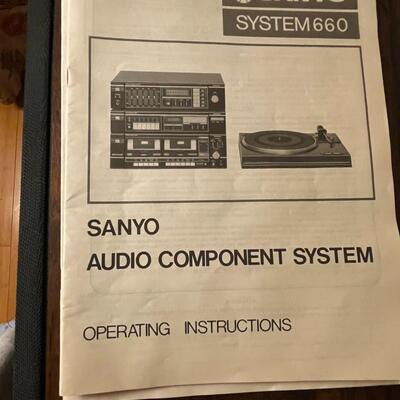 Record Player/ Stereo System with 2 Speakers