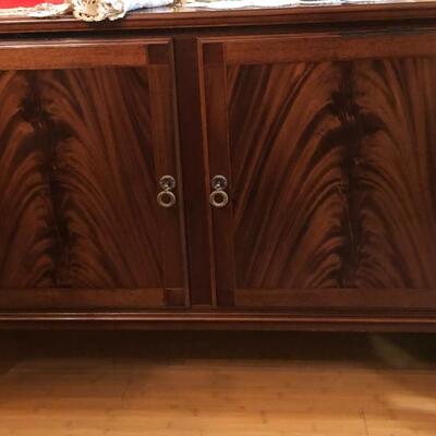 Vintage European China Cabinet and Sideboard