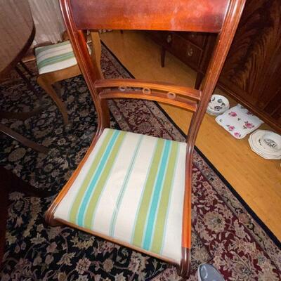 Vintage European Style Dining Table and Chairs