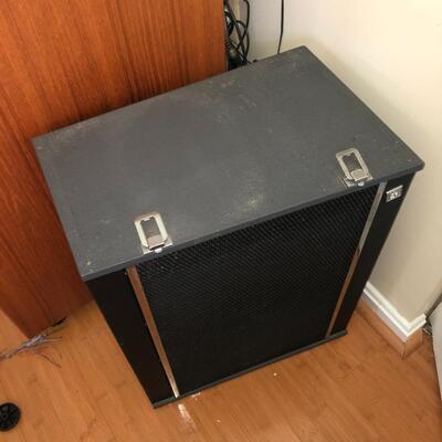 Stereo System with Reel to Reel in Large Cabinet