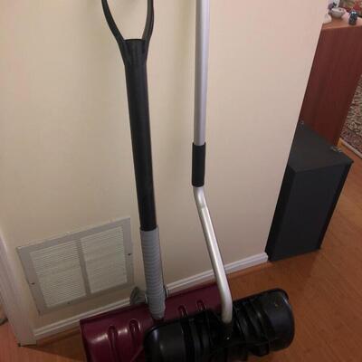 Two Snow Shovels