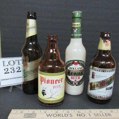 Vintage Beer Bottles, Pioneer, Theresa, WI and More