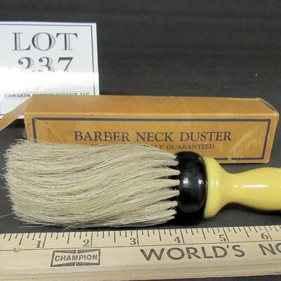 Vintage Barber Neck Duster