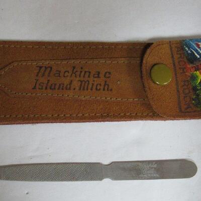 Lot of Vintage Smalls, Old Masters Coffee Jack Knife, NY World's Fair Key Ring, More