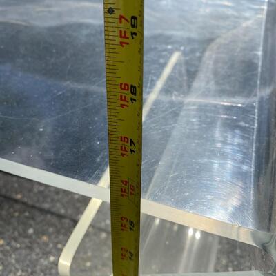 Lucite Coffee Table