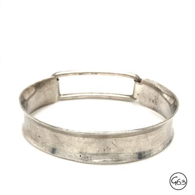 Vintage Arthur Nicholson 915 Silver Cuff Bracelet