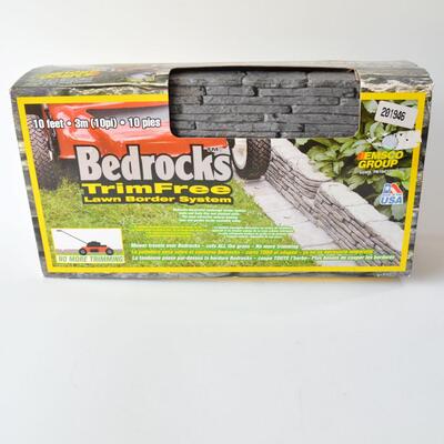 10' Flowerbed / Lawn Border- Bedrocks Trim-Free