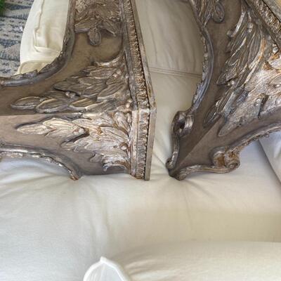 Antique Cornices w/ Custom Drapes