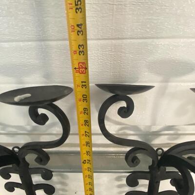 Iron Wall Candleholders
