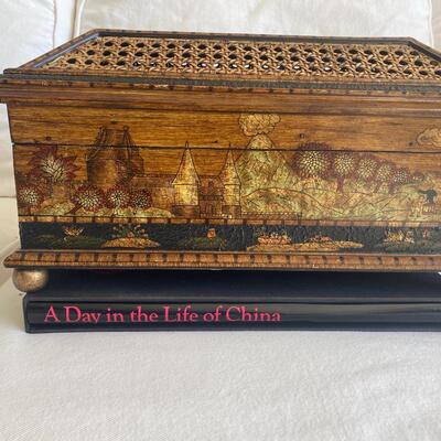 Antique Box w/ Book