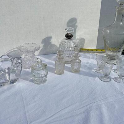 Assorted Glass, Crystal