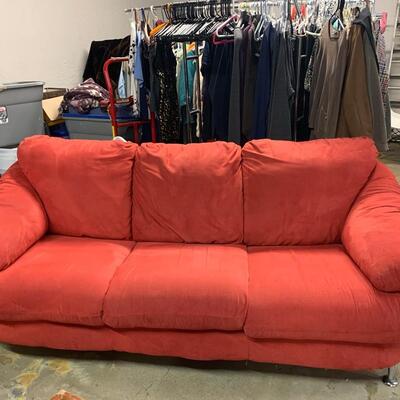 #21 Soft Red Sofa