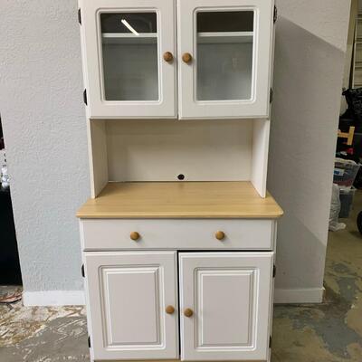 #1  Adorable Country Kitchen Cabinet