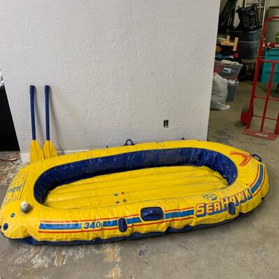 #2 Vintage Intex Seahawk Inflatable Boat