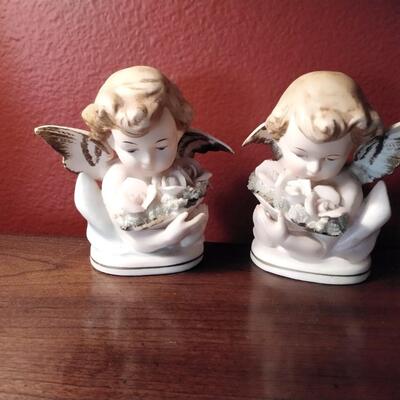 Tilso Bisque Cherubs Circa 1925