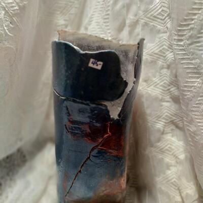 Handmade Ceramic Vase-open bottom