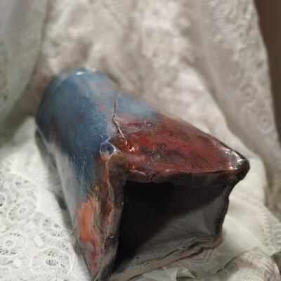 Handmade Ceramic Vase-open bottom