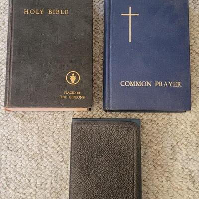 Lot 45: (2) Bilbles and The Book of Common Prayer
