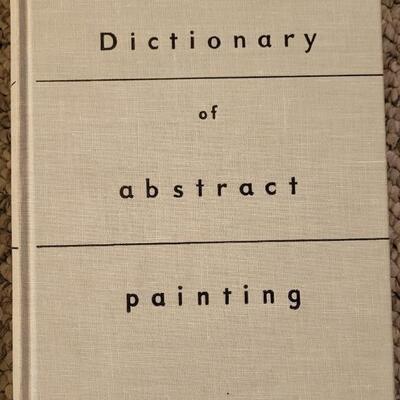Lot 76: Dictionary of Abstract Painting and of Modern Painting