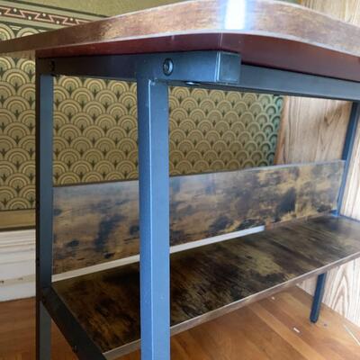 Desk with Shelf Under Desktop