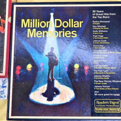 1936-1945 The GREAT BAND Era LP & Million Dollar Memories Hits 30 Years 1972 Vinyl Record Albums Boxed set LOT