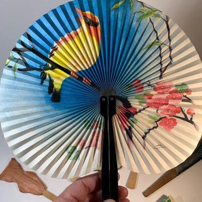 COLLECTION OF FANS