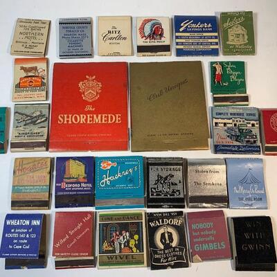 COLLECTION OF MATCH BOOKS