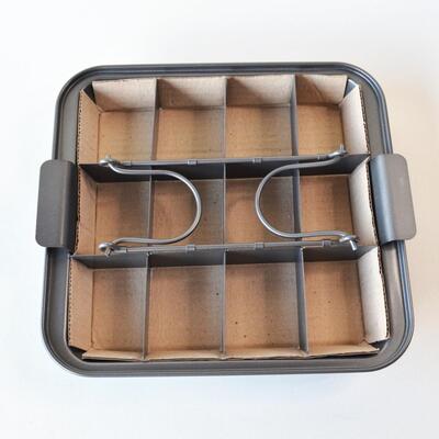 Chicago Metallic Bakeware - Brownie Pan - Bake, Lift, Server