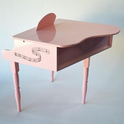 Child Size Grand Piano - Girl Pink - with Stool
