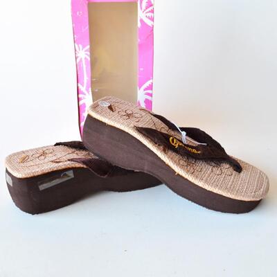 Corona Sandals Size Small Womens 5 / 6 - Thong 2' Heel