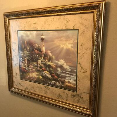 Lighthouse by James Lee - Framed Print - 44" X 38"