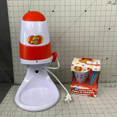 #41 Jelly Belly Electric Snow Cone Shaver & Accessories
