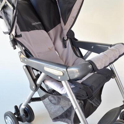 One Step Ahead Foldable Stroller with Cover and Bottom Storage