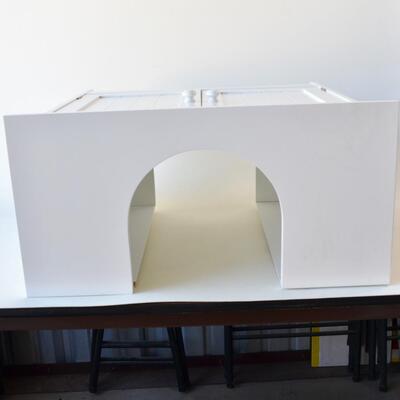 Pedestal Sink Cabinet - White - 24" X 24"