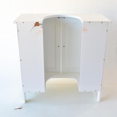 Pedestal Sink Cabinet - White - 24" X 24"