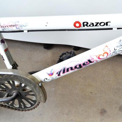 Razor Girls Bike - White Angel - Freestyle - 20" Wheels