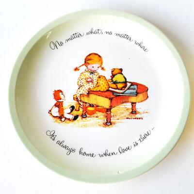 Set of 2 Holly Hobbie Collectible Plates - Ceramic - Limited Edition