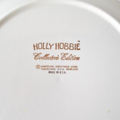 Set of 2 Holly Hobbie Collectible Plates - Ceramic - Limited Edition