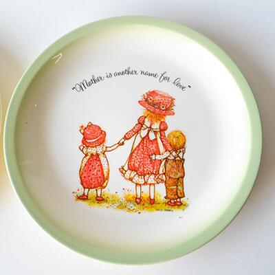 Set of 2 Holly Hobbie Collectible Plates - Ceramic - Limited Edition