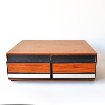 VHS Tape Storage Container - 2 Drawers - Holds 24 VHS Tapes