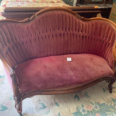 Victorian Love Seat