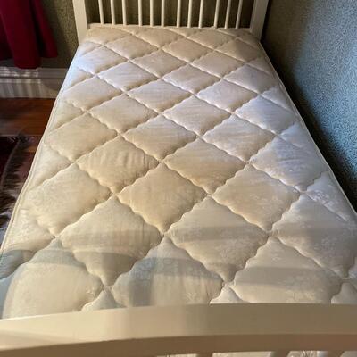 White Bunk Bed - Matches Dresser in Lot #16