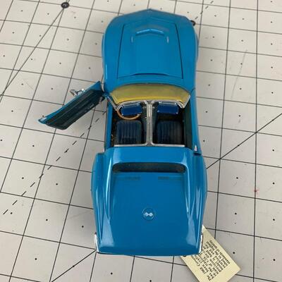 #73 The Franklin Mint 1968 Blue Corvette