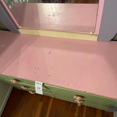 Children's 6 Drawer Dresser with Mirror