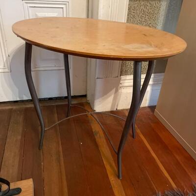 Child's Coat Rack and Side Table