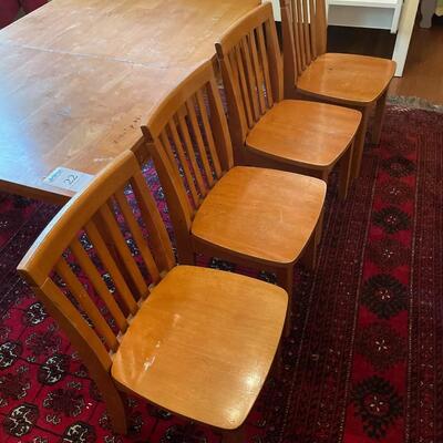 Child's Table with Matching Chairs