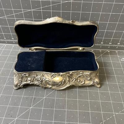 Silver Plated Music / Jewelry Box 