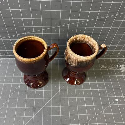 2 Hull Crestone Drip Edge Irish Coffee Mugs 