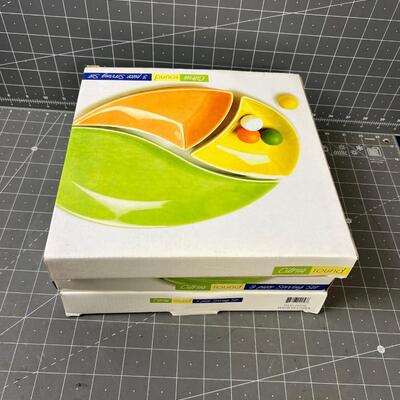 MCM Citrus Round New in the Box, (3) Boxes 